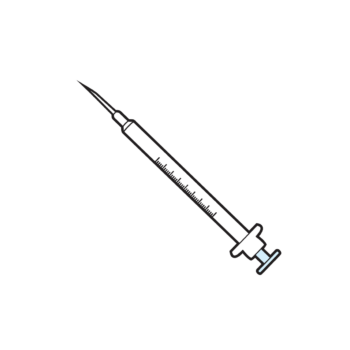 A syringe