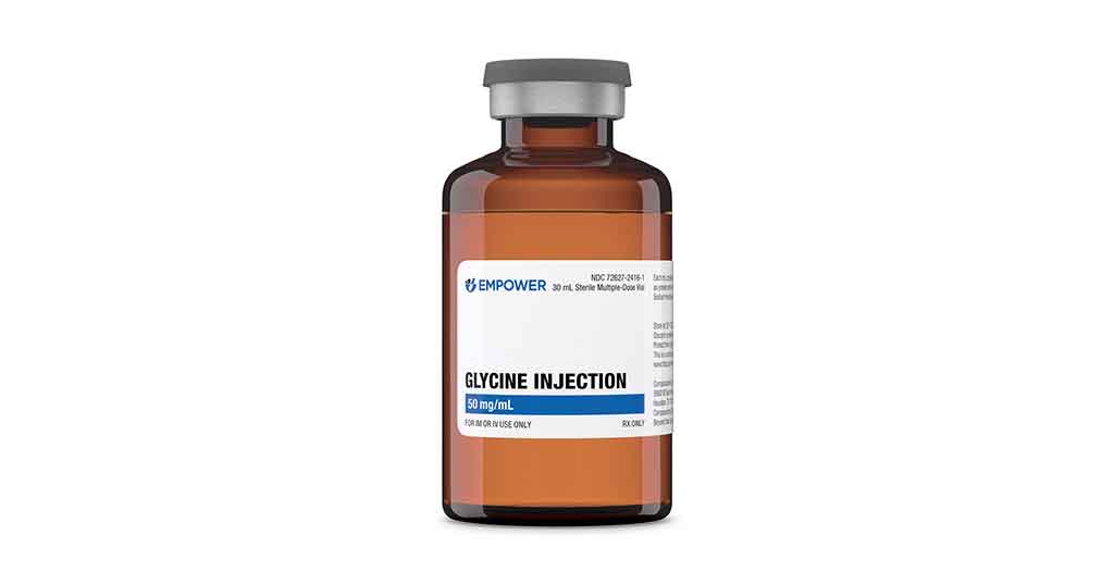 Glycine Injection bottle
